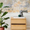 Dresser in Classic oak with 2 drawers single