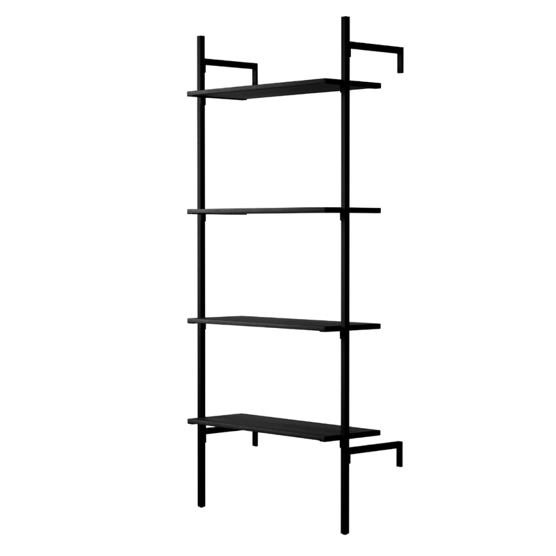 Frame Walk-In 1 række garderobesystem - (4 hylder)