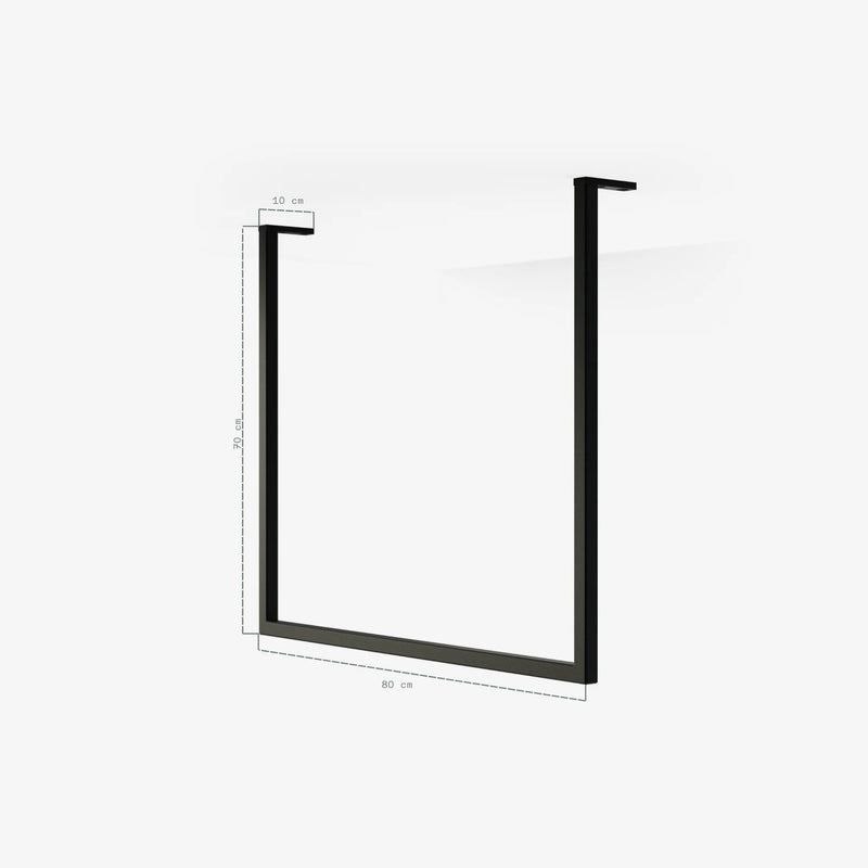 Frame Joey Sort 2. SORTERING - loftmonteret tøjstativ