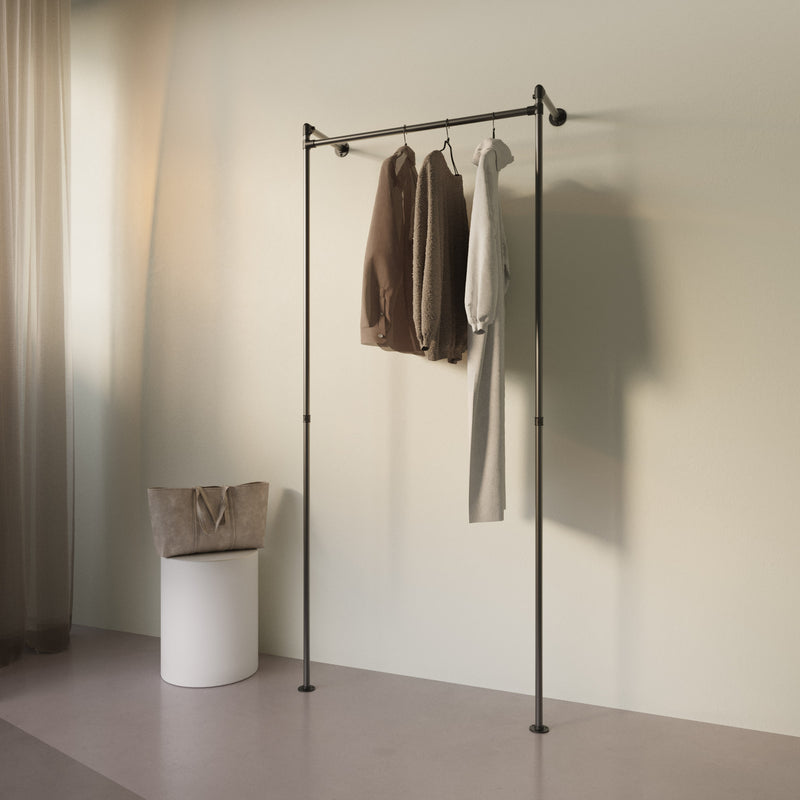 Original Walk-in 1 række garderobe system - (1 hæng)