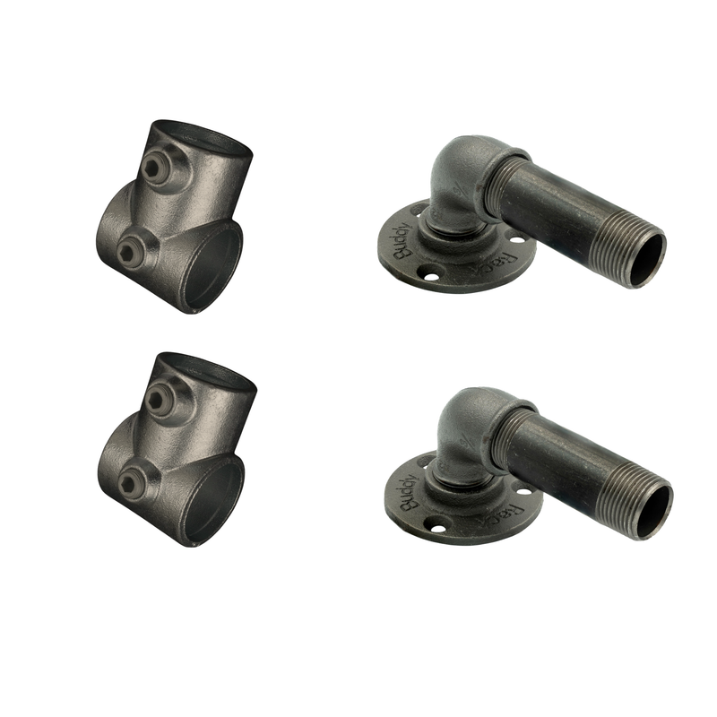 Original 3/4" Shelf Support 8cm set a 2